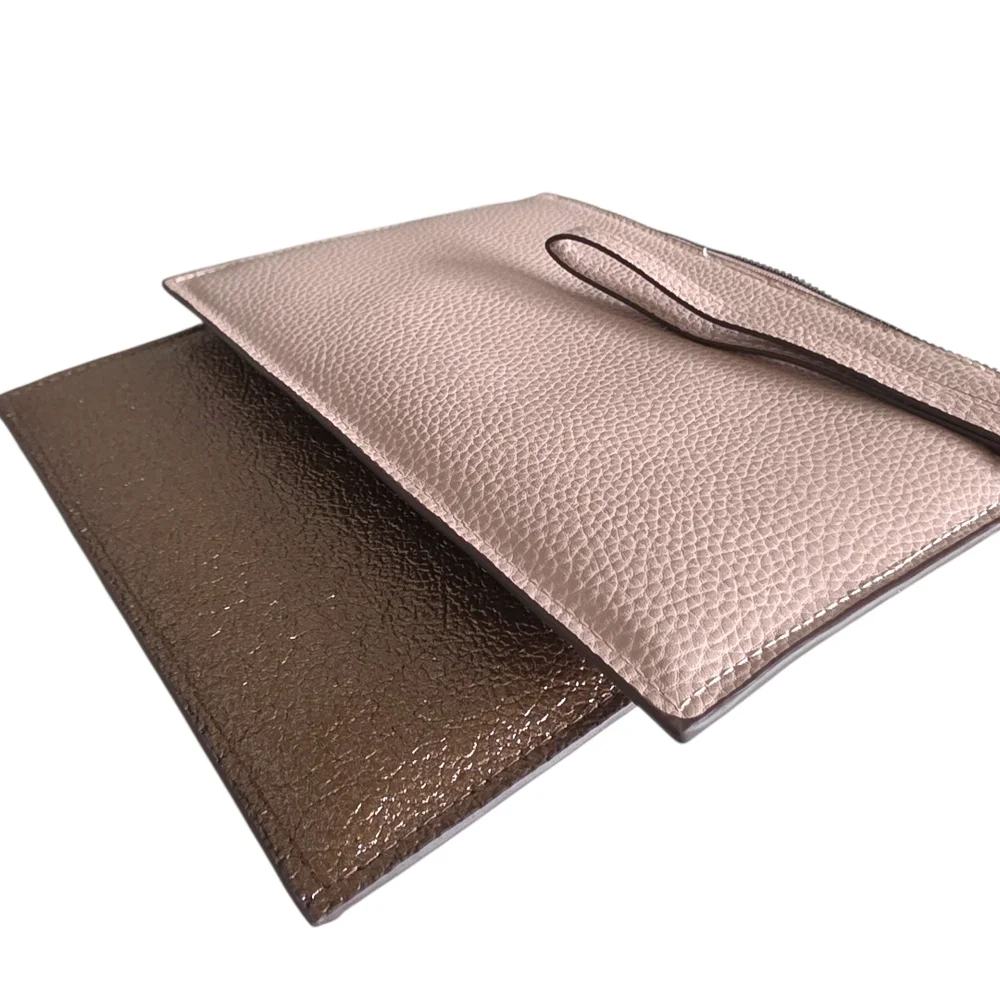 Halston Heritage Pink and Brown Women's Bag Set